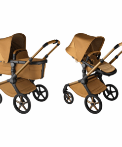 Kinderwagen Bugaboo Fox5 Compleet Noir Limited Edition Amber Glow