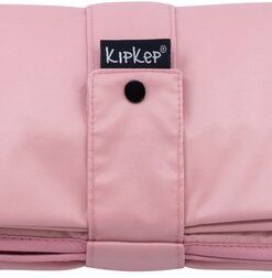 KipKep Napper Combi Verschonings-set - Mauve - verschoonmatje en luier-etuitje - rPET - wasbaar - waterafstotende zijde