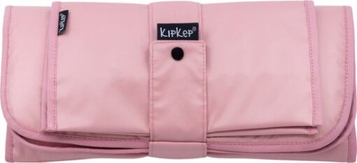KipKep Napper Combi Verschonings-set - Mauve - verschoonmatje en luier-etuitje - rPET - wasbaar - waterafstotende zijde
