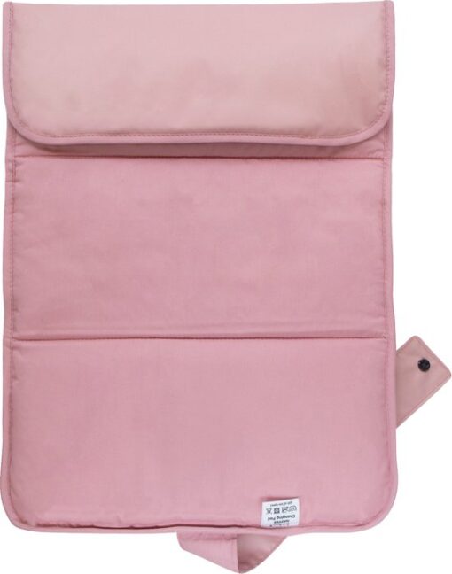 KipKep Napper Verschoningsmatje - Mauve - verschoonmatje - rPET - wasbaar - gecoat - katoen