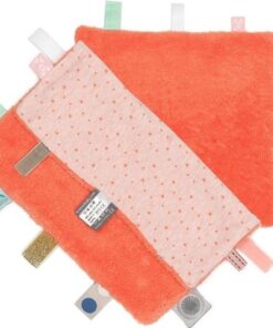 Labeldoekje Snoozebaby - Sunset Coral