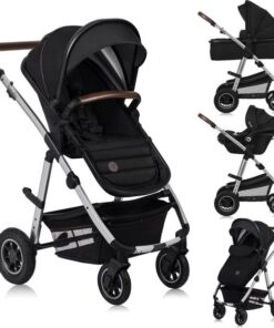 Lionelo Amber 3in1 - Kinderwagen - XXL SET - incl. autostoel - 0-22kg