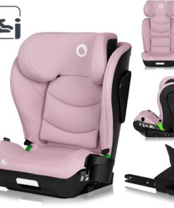 Lionelo Neal i-Size – Autostoel 100-150 cm – ISOFIX of autogordel – Verstelbare hoofdsteun (10 standen) – Kantelbare rugleuning (4 standen) – Side Impact Protection – Bekerhouder – EPP/EPS schuim – Afneembare hoes – Comfortabel & universeel