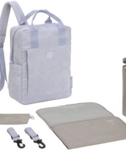 Lässig luiertas Green Label Vividal Backpack rugzak Cord lilac