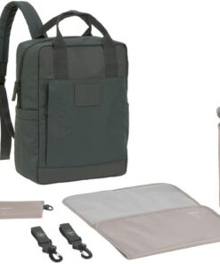 Lässig luiertas Green Label Vividal Backpack rugzak dark olive