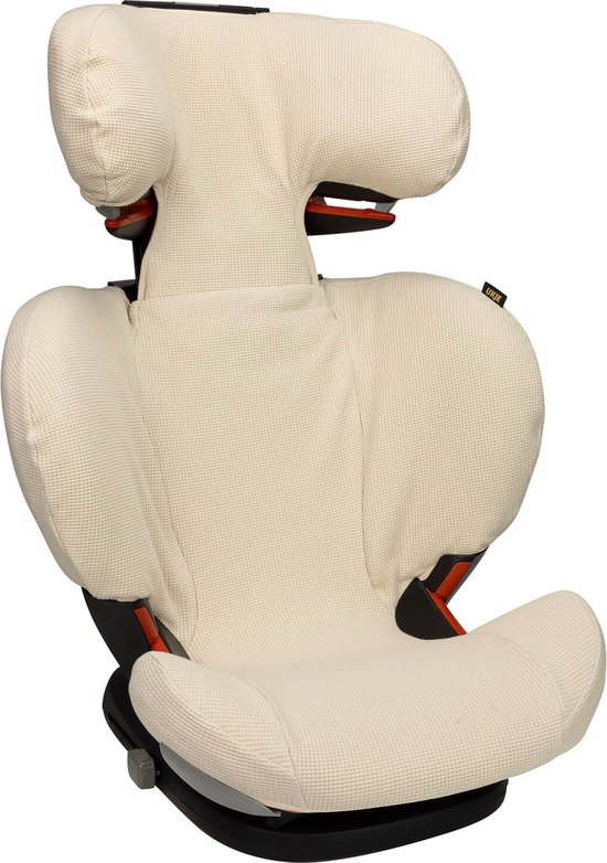 Maxi Cosi Rodifix Hoes - Autostoelhoes Rodifix Zomerhoes - Maxi-Cosi Rodifix Airprotect Hoes - Zacht katoen - Perfecte Pasvorm - Beige wafel