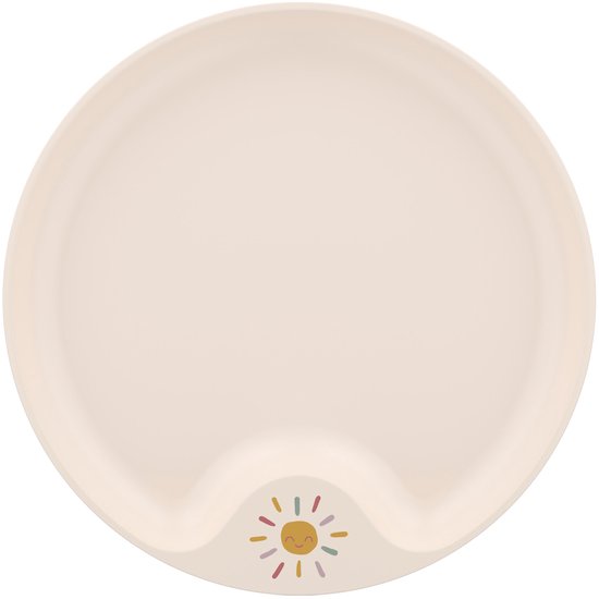 Mepal Mio kinderbord - Magnetronbestendig - Met greep - Kinderservies - Sunshine & Rainbow