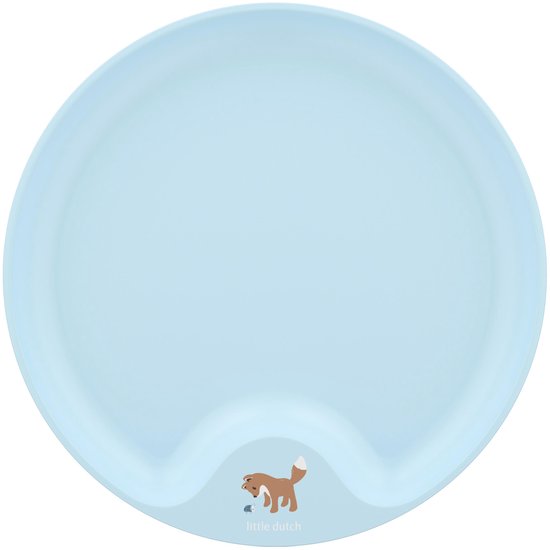 Mepal Mio kinderbord Little Dutch - Magnetronbestendig - Met greep - Kinderservies - Forest Friends