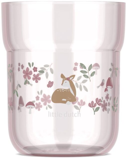 Mepal Mio kinderglas Little Dutch - 250 ml - Makkelijk vast te houden - Kinderservies - Fairy Garden