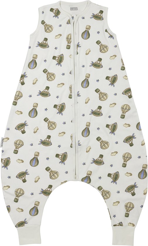 Meyco Baby Air Balloons baby zomer slaapoverall jumper - multicolour - 92cm - 0.5 TOG