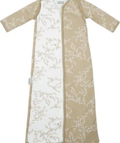 Meyco Baby Branches baby slaapzak 4 seizoenen - sand - 3.0 TOG