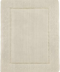 Meyco Baby Knots boxkleed - soft sand - 77x97cm