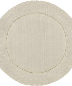 Meyco Baby Knots boxkleed rond - soft sand - ⌀95cm