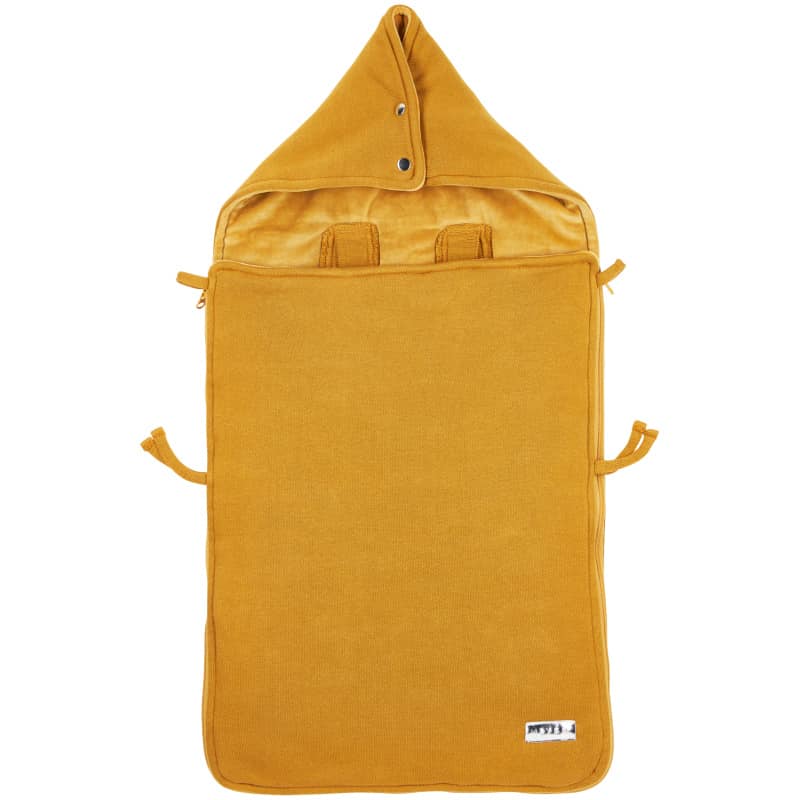 Meyco voetenzak knit basic honey gold Maat