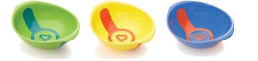 Munchkin kinderservies - White Hot Kommetjes - Warmtegevoelige Kommetjes - Set van 3 - Vaatwasserbestendig - vanaf 6 maanden - 3-delig Serviesset voor Kinderen