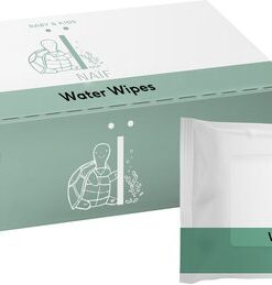 Naïf - Plasticvrije Billendoekjes Water - 432 doekjes (8 stuks x 54 doekjes)