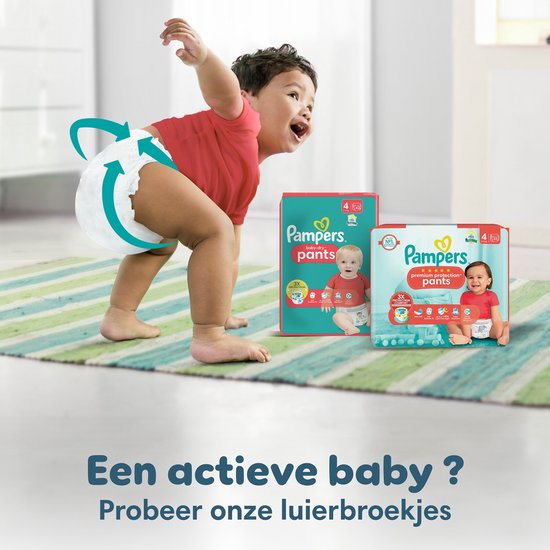 Pampers - Baby Dry - Maat 4 - Mega Pack - 140 stuks - 9/14 KG