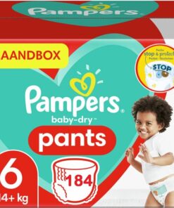 Pampers - Baby Dry Pants - Maat 6 - Maandbox - 184 stuks - 14/19KG