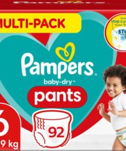 Pampers - Baby Dry Pants - Maat 6 - Megapack - 92 luierbroekjes - 9/15 KG