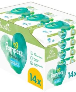Pampers - Harmonie Aqua - Billendoekjes - 672 billendoekjes - 14 x 48