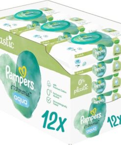Pampers Harmonie Aqua Billendoekjes - 576 doekjes - 12 x 48