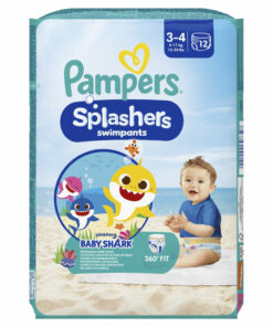 Pampers Splashers Zwemluiers Maat 3-4 (6-11 kg) 12 stuks