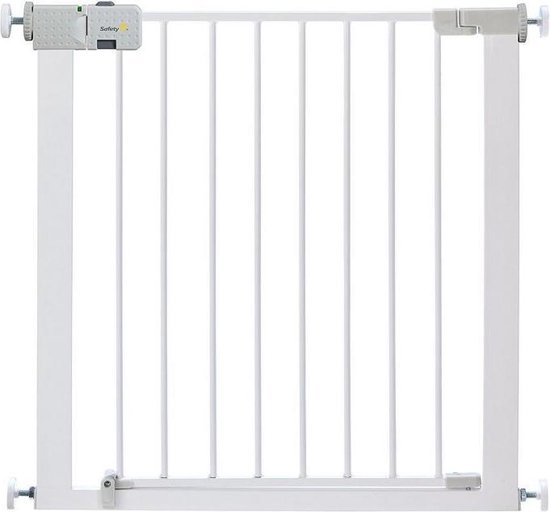 Safety1st SecureTech Simply Close Traphekje - 73 t/m 80 cm - Klembevestiging - Metal White