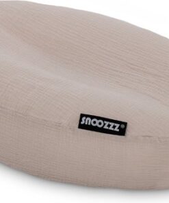 Snoozzz Relax hoes voor voedingskussen - maakt van je voedingskussen een babynestje - 100% katoen - Sand