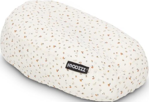 Snoozzz Relaxhoes voor voedingskussen zwangerschapskussen - 100% katoen van zachte Hydrofiel - Flower