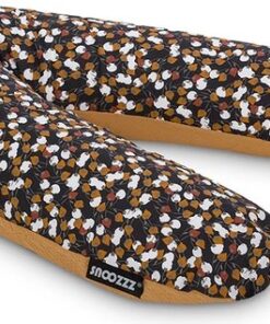 Snoozzz Zwangerschapskussen Zijslaapkussen Lichaamskussen Premium kwaliteit - 185 cm - microparel vulling- luxe draagtas - afneembare hoes van katoen Blossom Camel