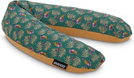 Snoozzz Zwangerschapskussen Zijslaapkussen Lichaamskussen Premium kwaliteit - 185 cm - microparel vulling - luxe draagtas - 100% katoen - Canatoe