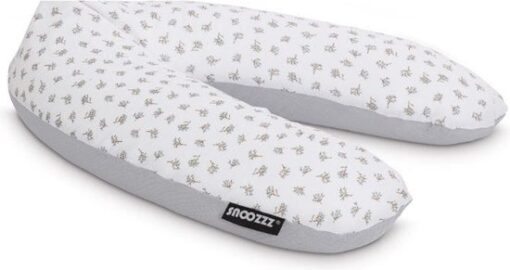 Snoozzz Zwangerschapskussen Zijslaapkussen Lichaamskussen Premium kwaliteit - 185 cm - microparel vulling- luxe draagtas - afneembare hoes van hydrofiel katoen - Judy