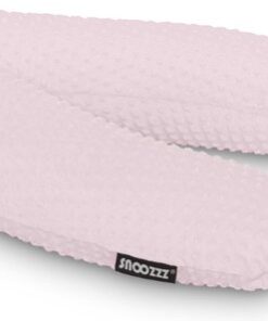 Snoozzz Zwangerschapskussen Zijslaapkussen Lichaamskussen Premium kwaliteit - 185 cm - microparel vulling - luxe draagtas - Roze dots