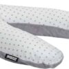 Snoozzz Zwangerschapskussen Zijslaapkussen Lichaamskussen Premium kwaliteit - 185 cm - microparel vulling- luxe draagtas - afneembare hoes van zachte teddy met katoen - Mini Ster Teddy