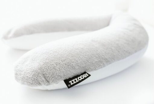 Snoozzz Zwangerschapskussen Zijslaapkussen Lichaamskussen Premium kwaliteit - 185 cm - microparel vulling - luxe draagtas - Teddy wit