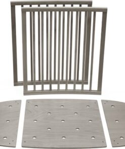 Stokke Sleepi Bedverlenging V3, Hazy Grey- Verander Stokke Sleepi Mini in een Stokke Sleepi Bed - Verlengt het bed tot 141 cm - Geschikt voor kinderen tot 5 jaar - Matras wordt apart verkocht