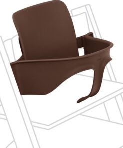 Stokke Tripp Trapp Baby Set2, Warm Brown - Leeftijd 6-36 maanden - Verander de Tripp Trapp stoel in een comfortabele kinderstoel