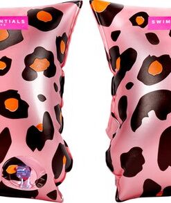 Swim Essentials | Rosé/Goud Panterprint Zwembandjes 0-2 jaar