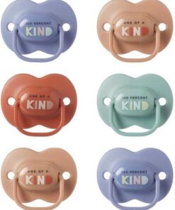 Tommee Tippee Anytime Fopspenen - dagelijks gebruik - 18-36 maanden - Set van 6 - Symmetrische orthodontische vorm, - BPA-vrije siliconen
