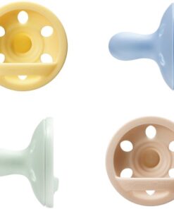 Tommee Tippee borstachtige fopspeen - op huid lijkende textuur - symmetrisch orthodontisch ontwerp - BPA-vrij - 0-6 maanden - verpakt per 4 fopspenen