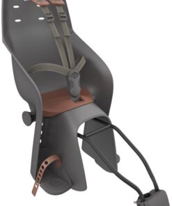 Urban Iki Achterzitje Fiets U-me Framebevestiging Bincho Black/Kuriiro Brown
