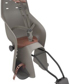 Urban Iki Achterzitje Fiets U-me Framebevestiging Suzume Grey/Kuriiro Brown