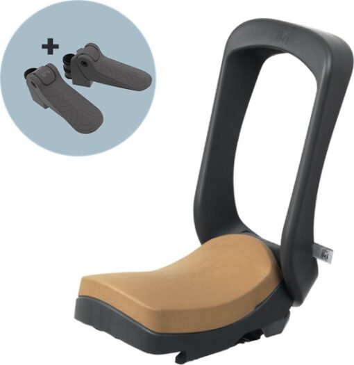 Urban Iki Junior Fietszitje - Zonder Montagekader - Bincho Black / Kurumi Brown