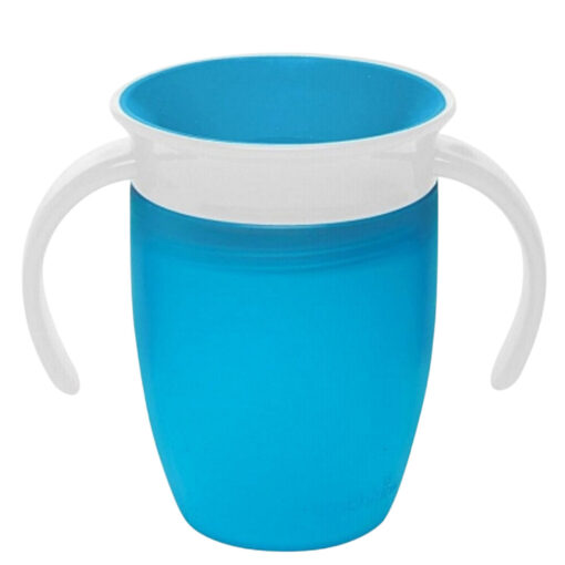 2x Munchkin Miracle Trainer Oefenbeker Blauw 207 ml