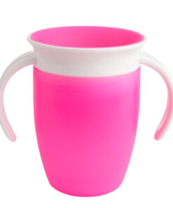 2x Munchkin Miracle Trainer Oefenbeker Roze 207 ml