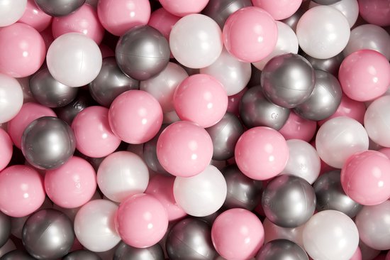 Ballenbak ballen 50 stuks Kidsdouche Ø 7 cm - baby licht Roze - ballenbad bal - baby speelgoed - Speelgoed 1 jaar