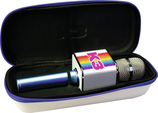 K3 karaoke microfoon - met geluidseffecten en luidspreker