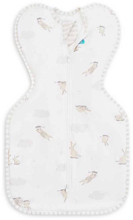 Love to Dream™ Babyslaapzak Swaddle Up™ - Inbakeren - Baby 0-3 maanden - 3.5- 6 kg - All season - Coud Bunnies