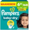 Pampers - Baby Dry - Maat 6+ - Maandbox - 164 luiers - 14/19KG
