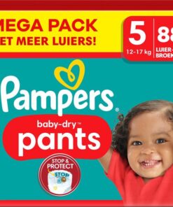Pampers - Baby Dry Pants - Maat 5 - Mega Pack - 88 stuks - 12/17KG